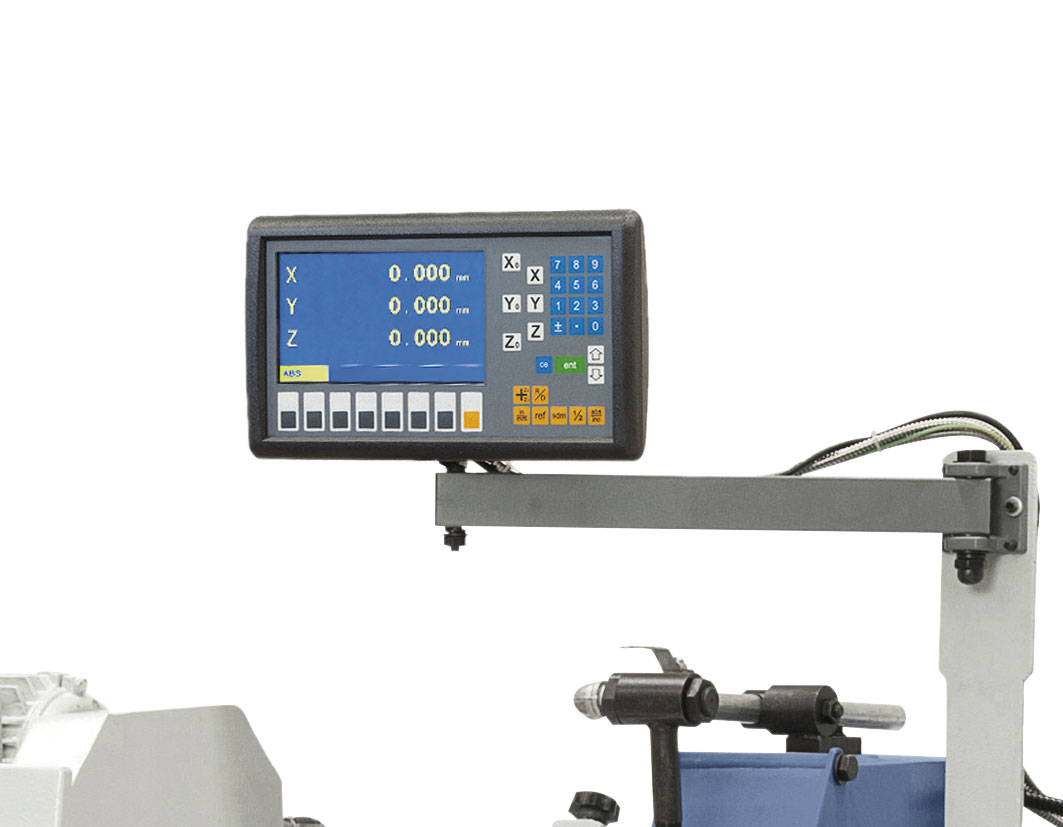 Universal - Rundschleifmaschine URS 800 N inkl. 2-Achs-Digitalanzeige ES-12 H **