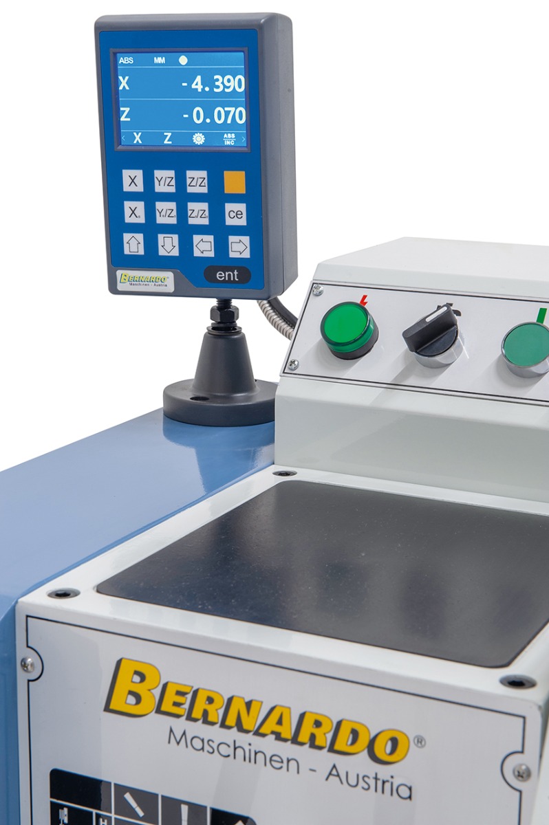 Leit- und Zugspindeldrehmaschine Hobby 800 G / 230 V inkl. 3-Achs Digitalanzeige DT 40