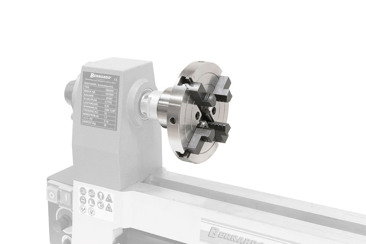 4-Backen-Spannfutter 125 mm / M 33 (Option)