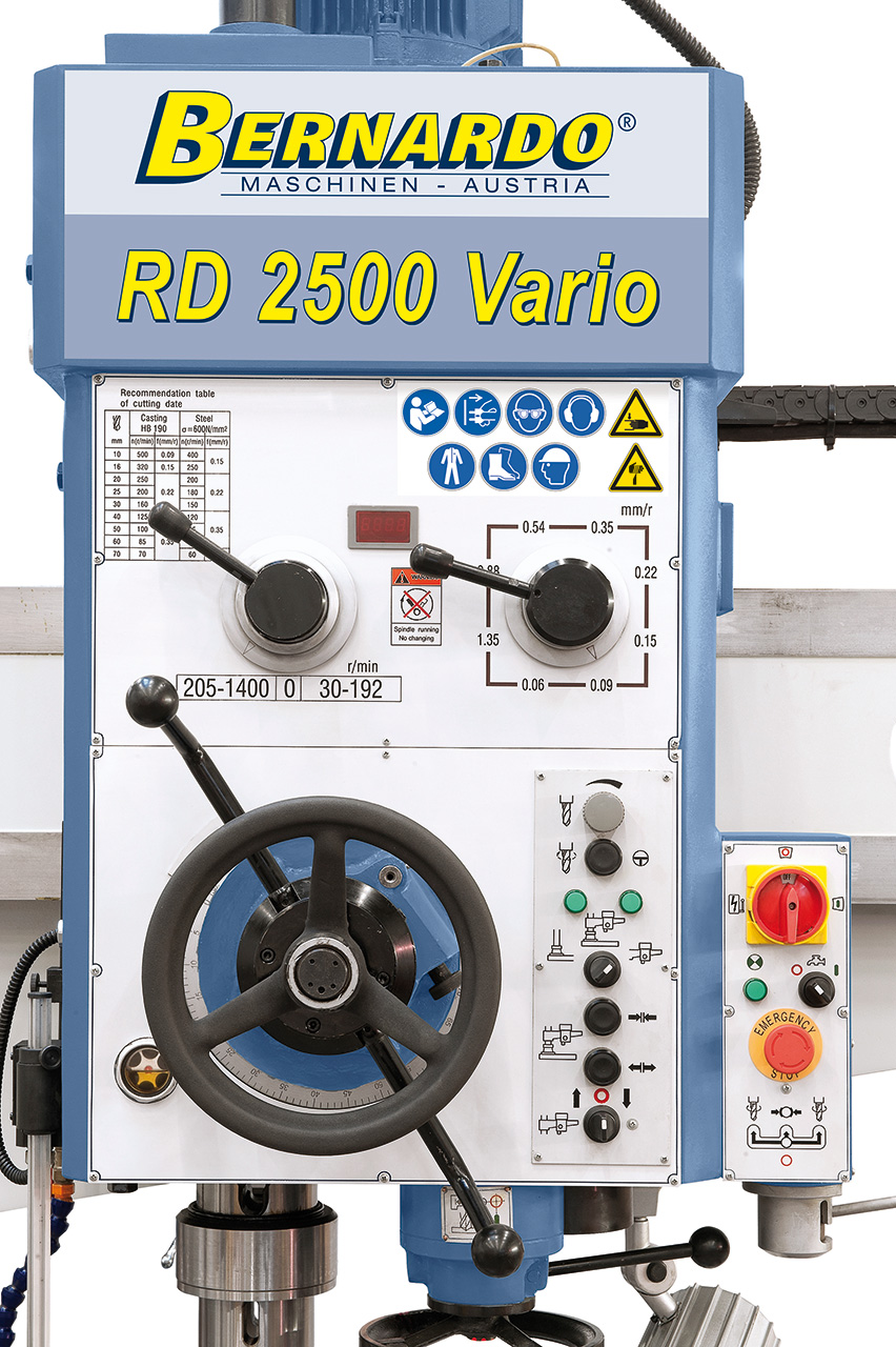 Radialbohrmaschine RD 2500 x 80 Vario *