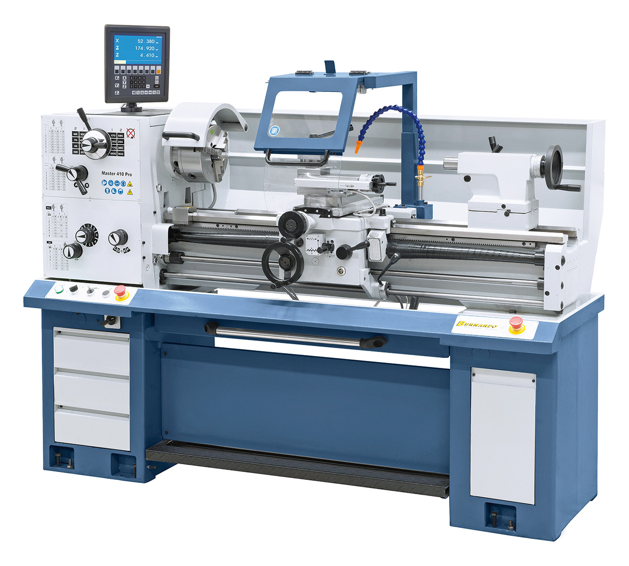 Universaldrehmaschine Master 410 Pro inkl. 3-Achs-Digitalanzeige ES-12 V