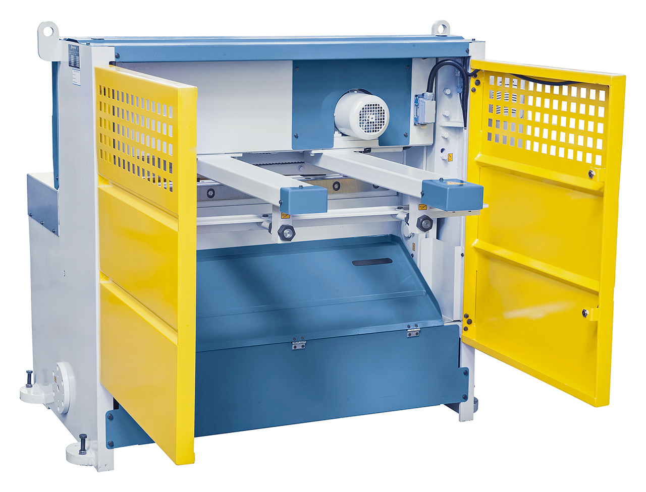 Motorische Tafelschere mit Blechauswurf nach vorne (max. 400 mm) und hinten MTE 1100 x 6 mm NCC *