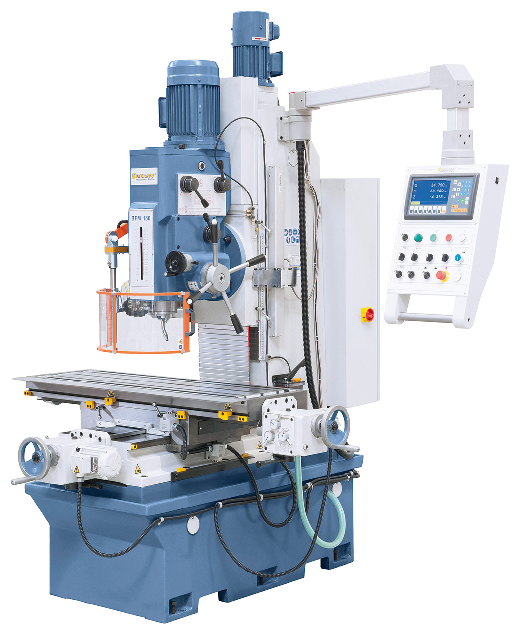 Bernardo Bettfräsmaschine BFM 180 inkl. 3-Achs-Digitalanzeige ES-12 H *