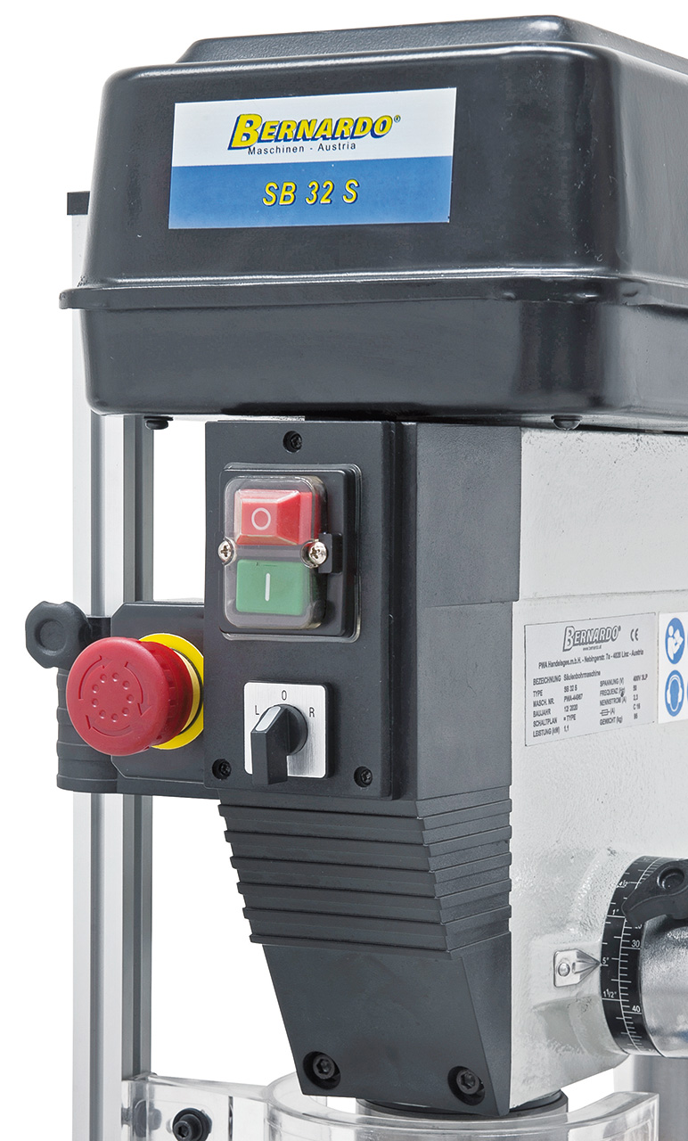 Säulenbohrmaschine SB 32 S / 400 V, R/L