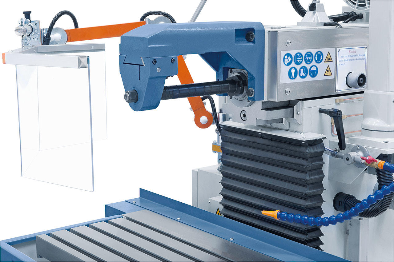 Universal-Werkzeugfräsmaschine WFM 750 Servo inkl. 3-Achs-Digitalanzeige ES-12 H **