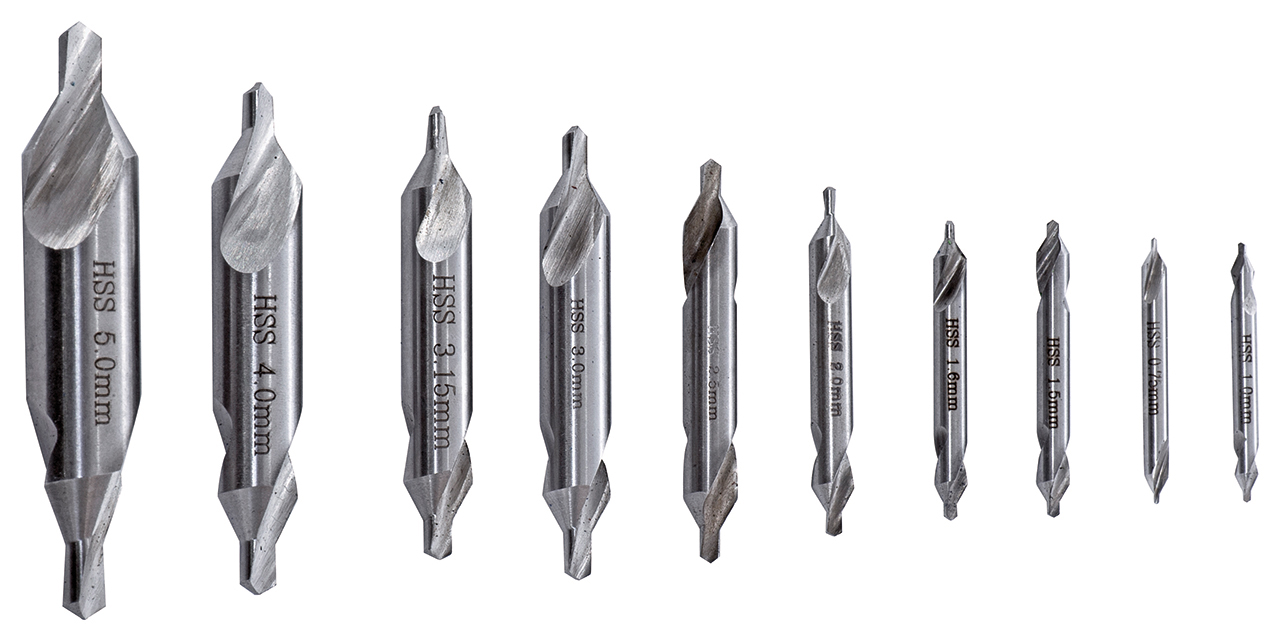 Zentrierbohrer 10-tlg.