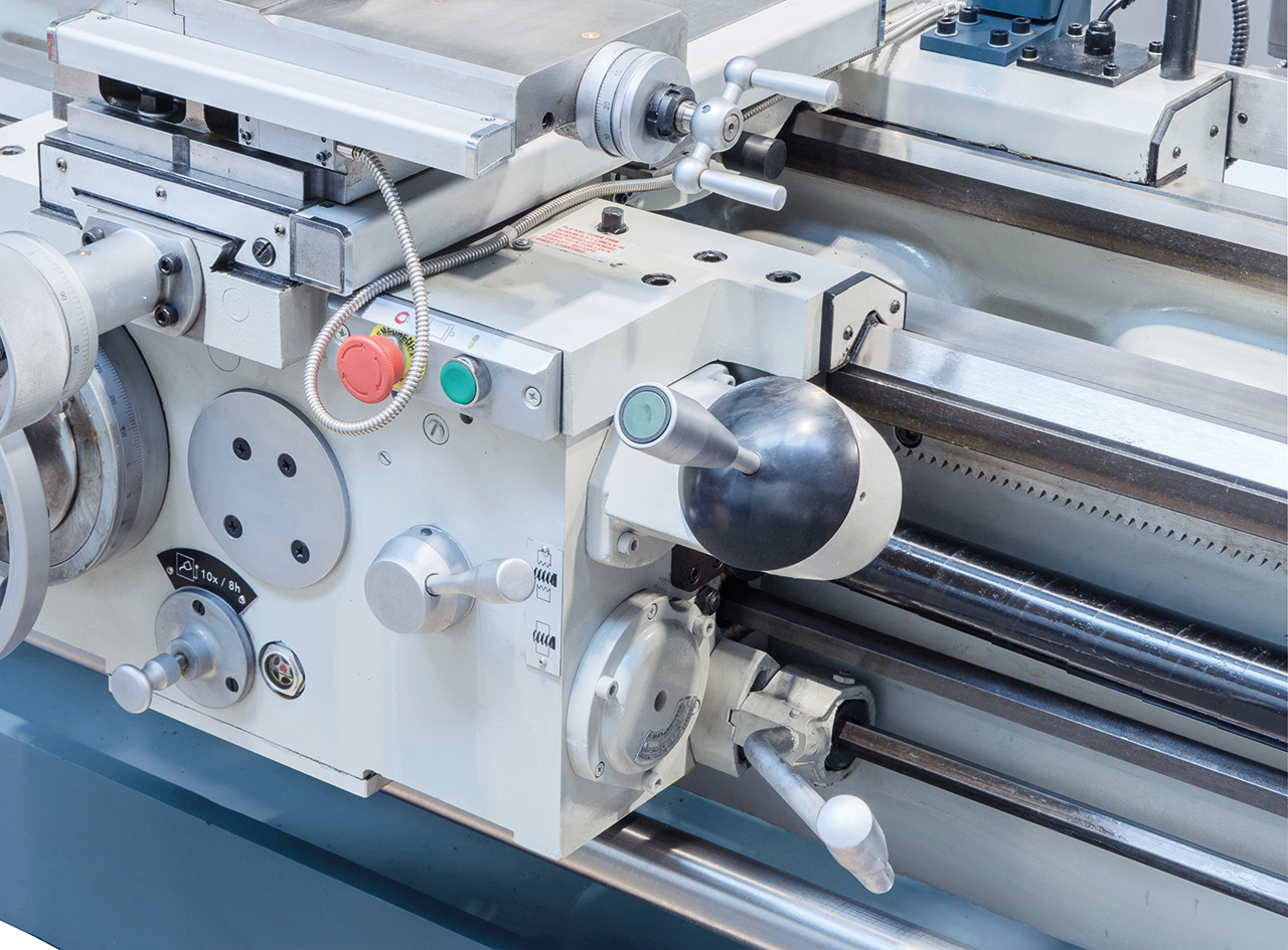 Produktionsdrehmaschine Goliath 500 x 2000 inkl. 3-Achs-Digitalanzeige *