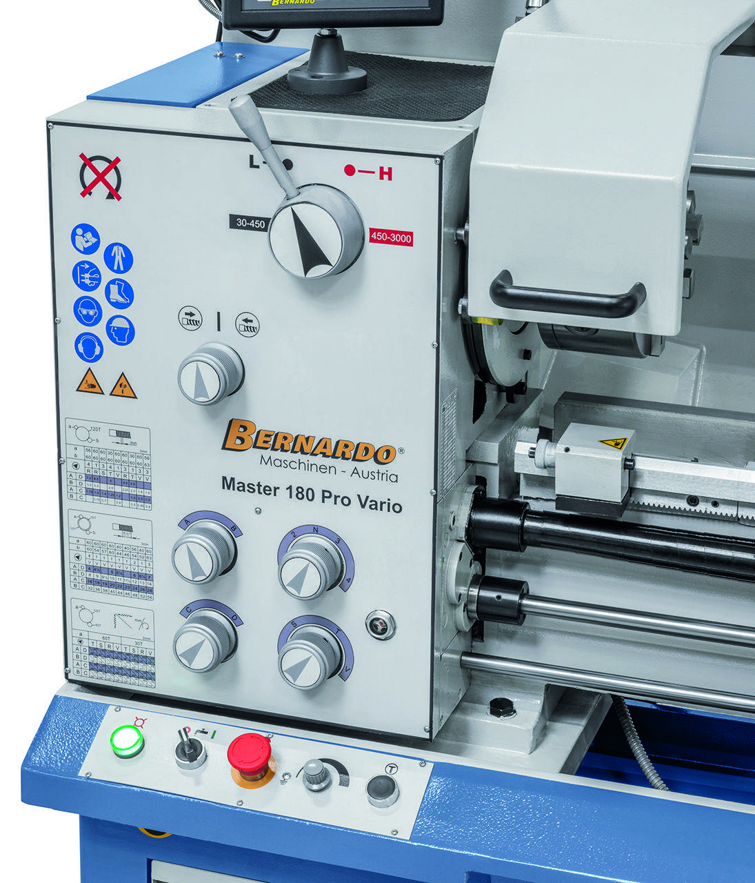 Mechanikerdrehmaschine Master 180 Pro Vario *