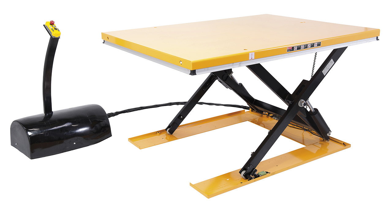 Flach-Scherenhubtisch mit geschlossener Plattform FSHT 1501 G *