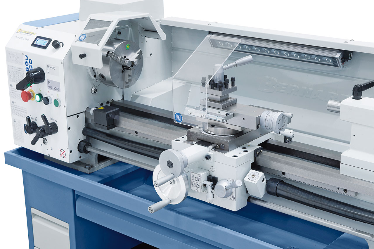 Leit- und Zugspindeldrehmaschine Profi 880 G Vario / 230 V