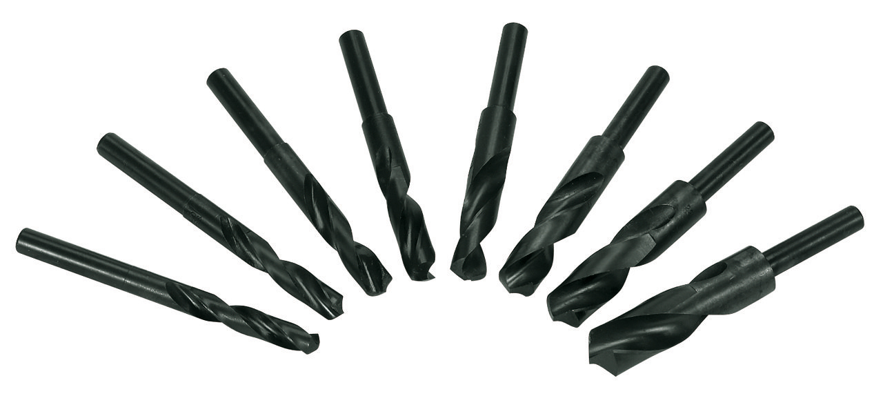 Spiralbohrer HSS mit zylindrischem Schaft 8-tlg., 13 - 25 mm, Satz D