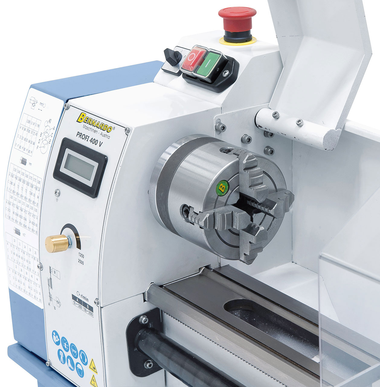 Tischdrehmaschine Profi 400 V / 230 V