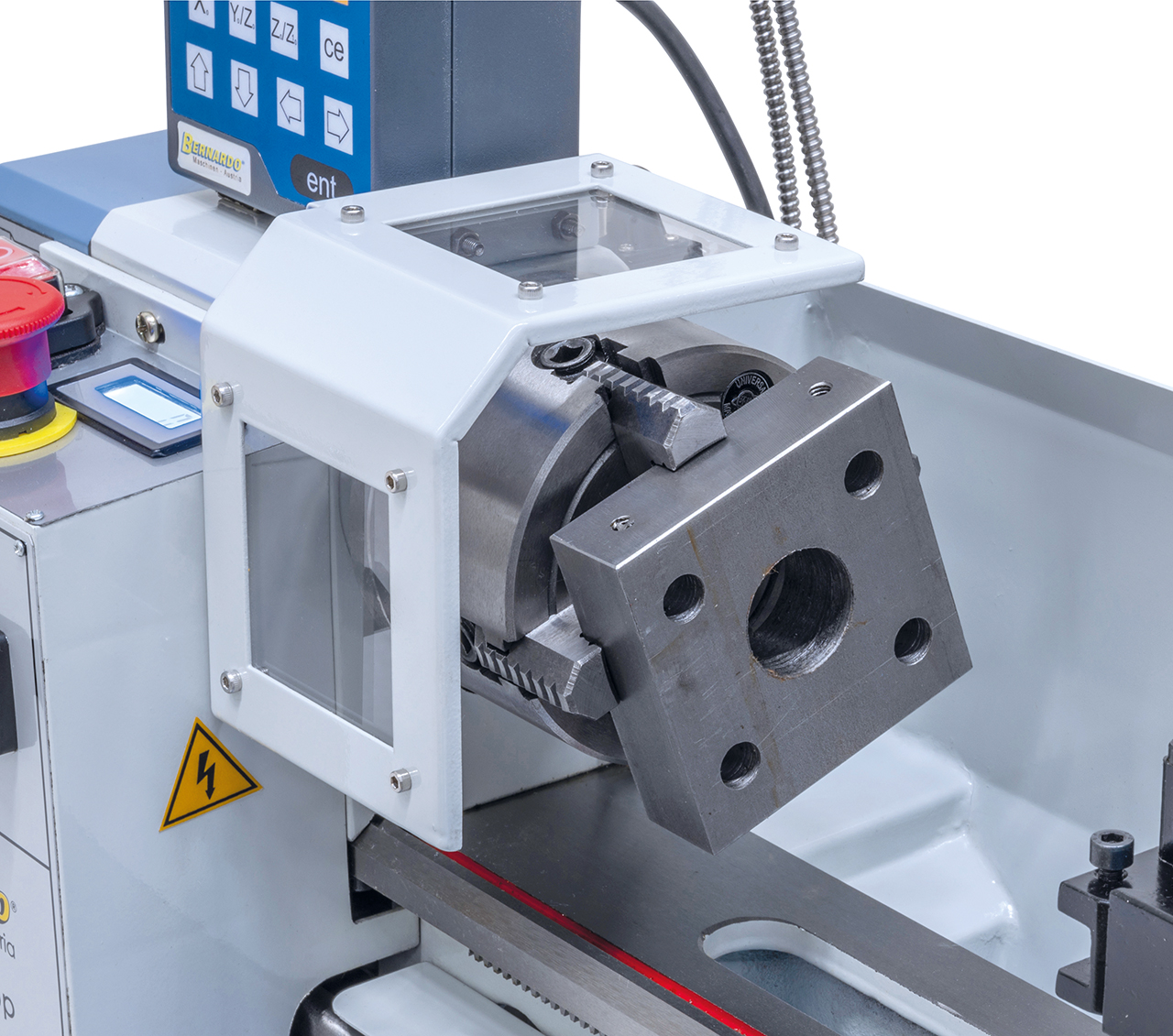 Tischdrehmaschine Hobby 350 Top / 230 V inkl. 2-Achs Digitalanzeige DT 40