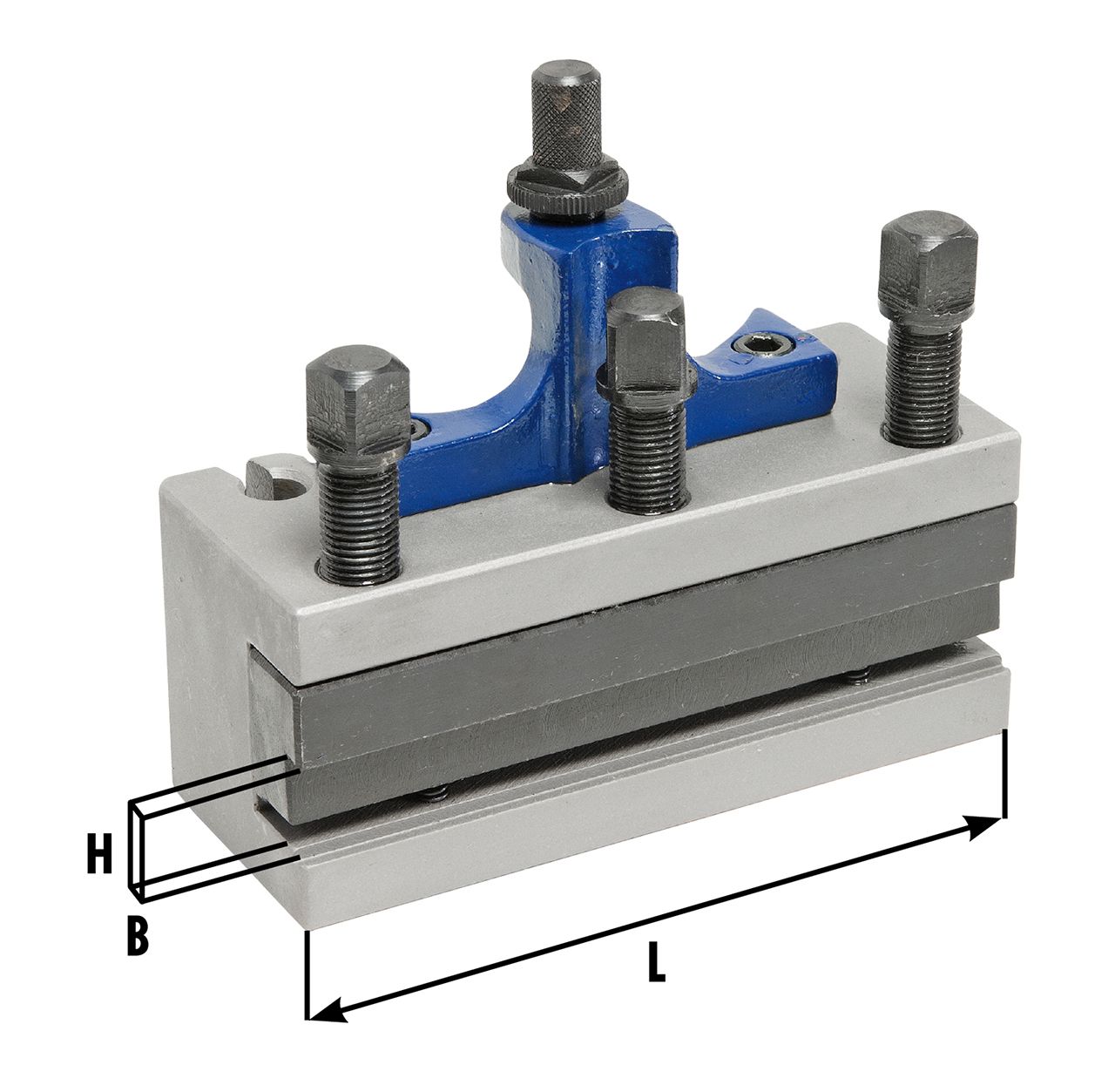 Abstechhalter für Größe B 4 x 16 mm