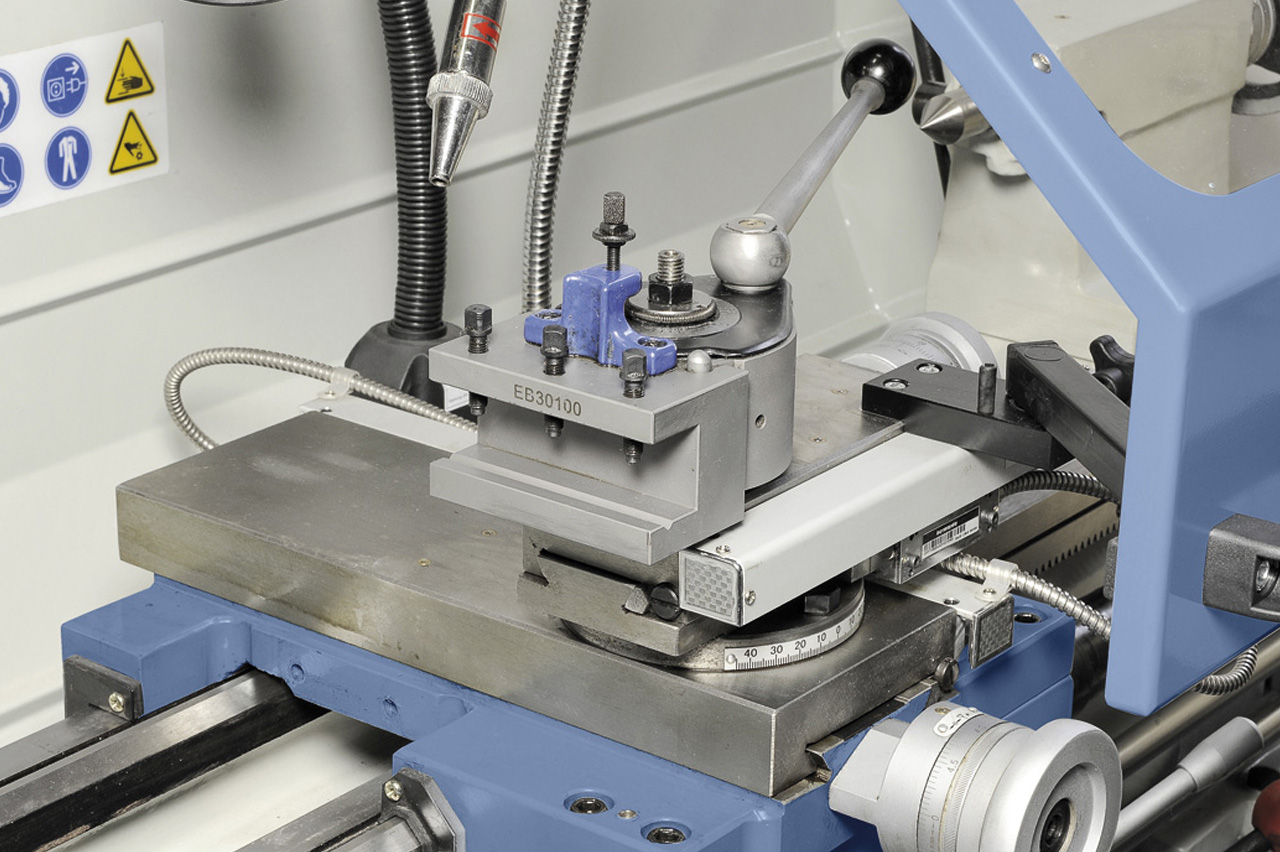 Leit- und Zugspindeldrehmaschine Standard 165 Top inkl. 3-Achs-Digitalanzeige ES-12 V *