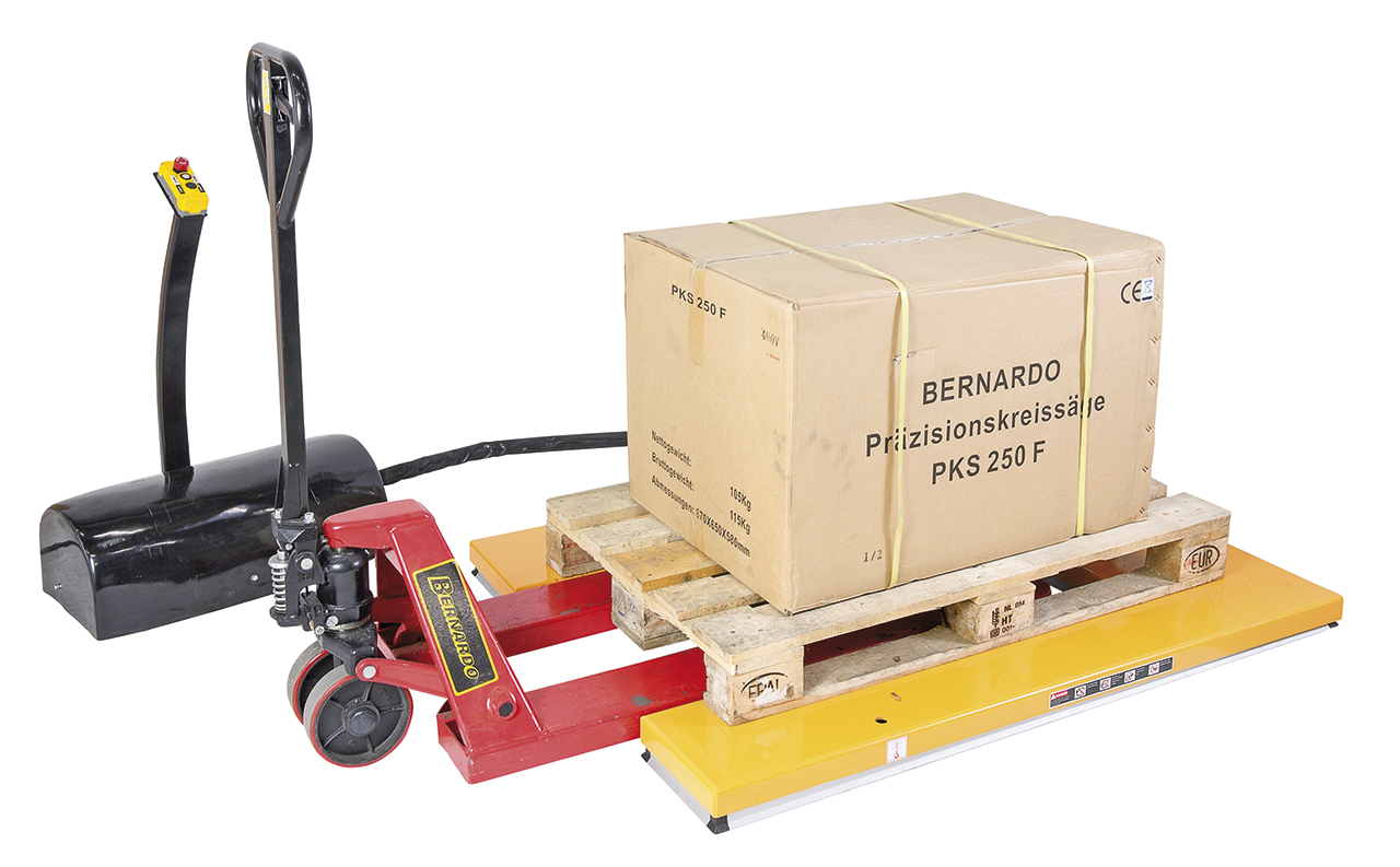 Flach-Scherenhubtisch mit U-Plattform FSHT 1000 U *