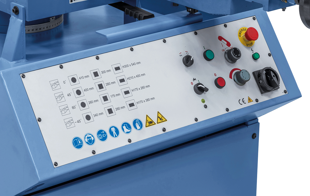 Doppelgehrungsbandsäge MBS 600 DG / 400 V