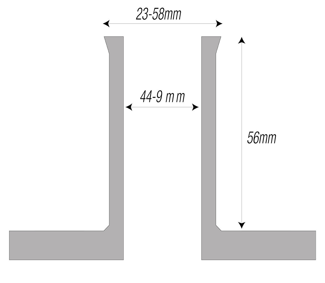 Verlängerte Spannzange f. Spannfutter M 95