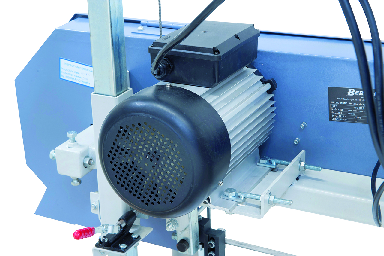 Blockbandsäge BBS 400 E / 230 V mit Elektromotor *