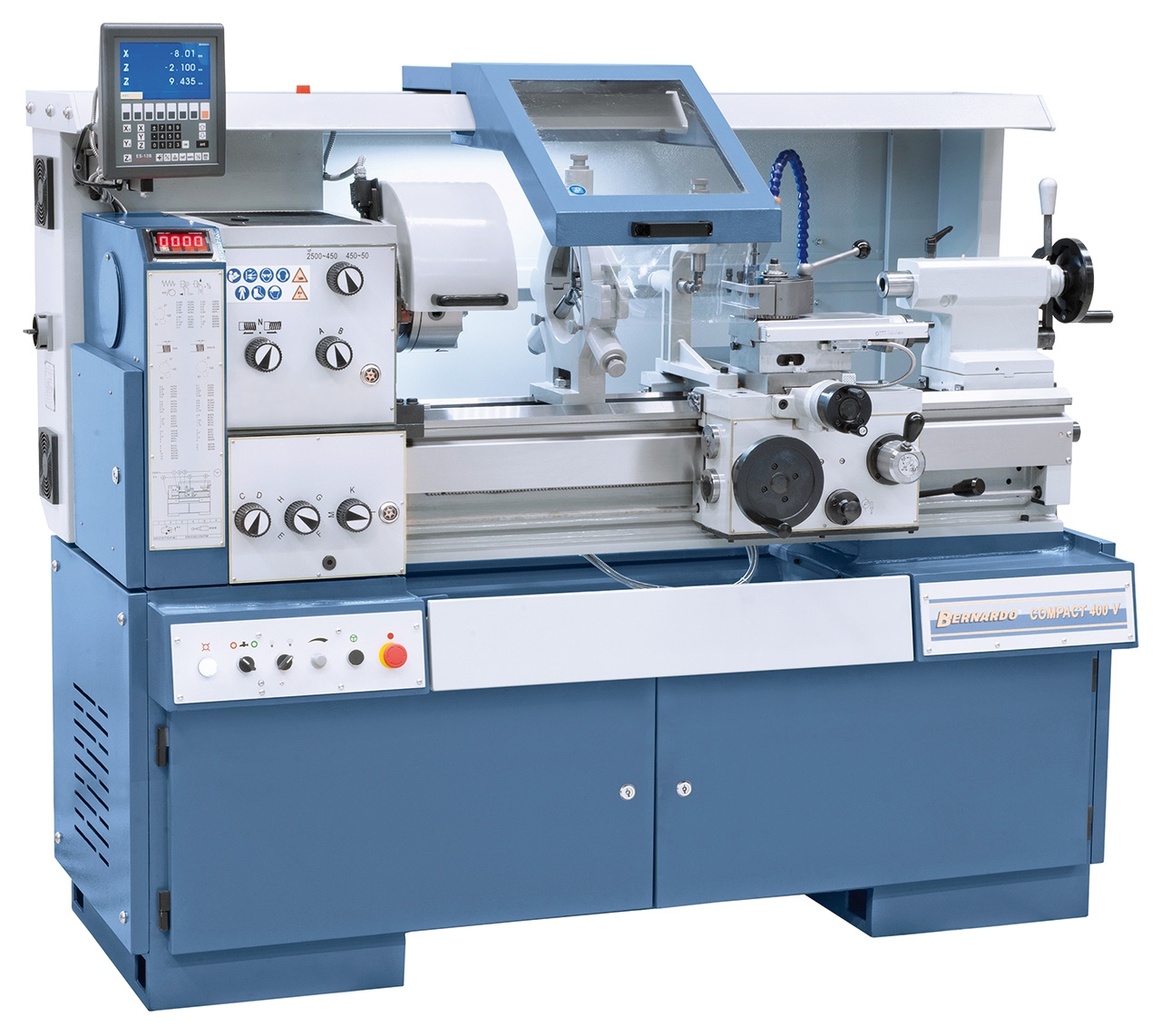 Universaldrehmaschine Compact 400 V inkl. 3-Achs-Digitalanzeige ES-12 V