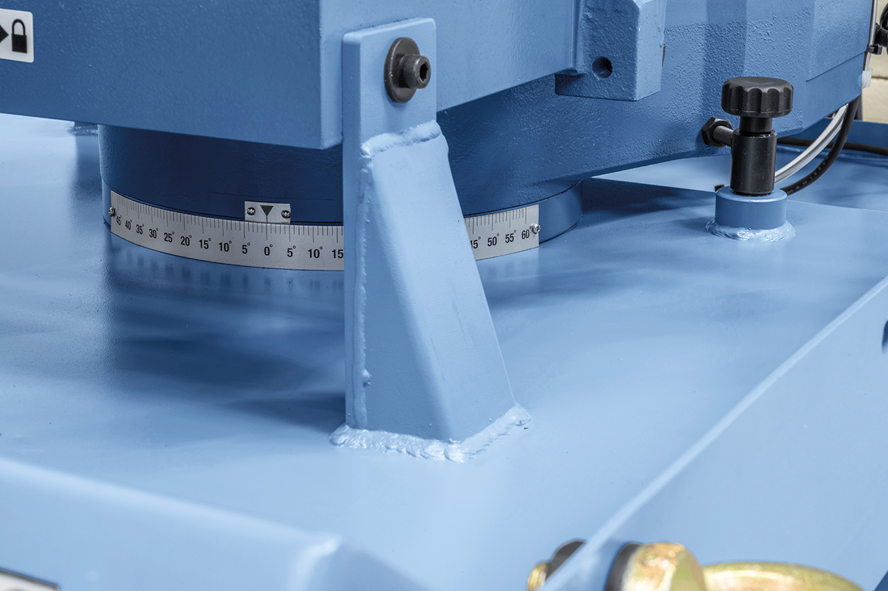 Halbautomatische Doppelgehrungsbandsäge MBS 600 DGA-V / 400 V