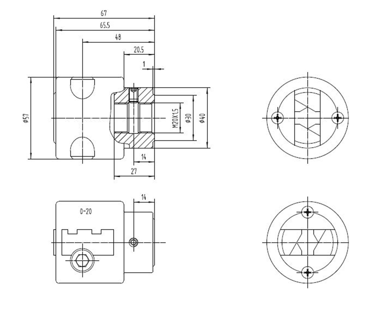 Westcott-Bohrfutter für LBM 220 / LBM 350 T