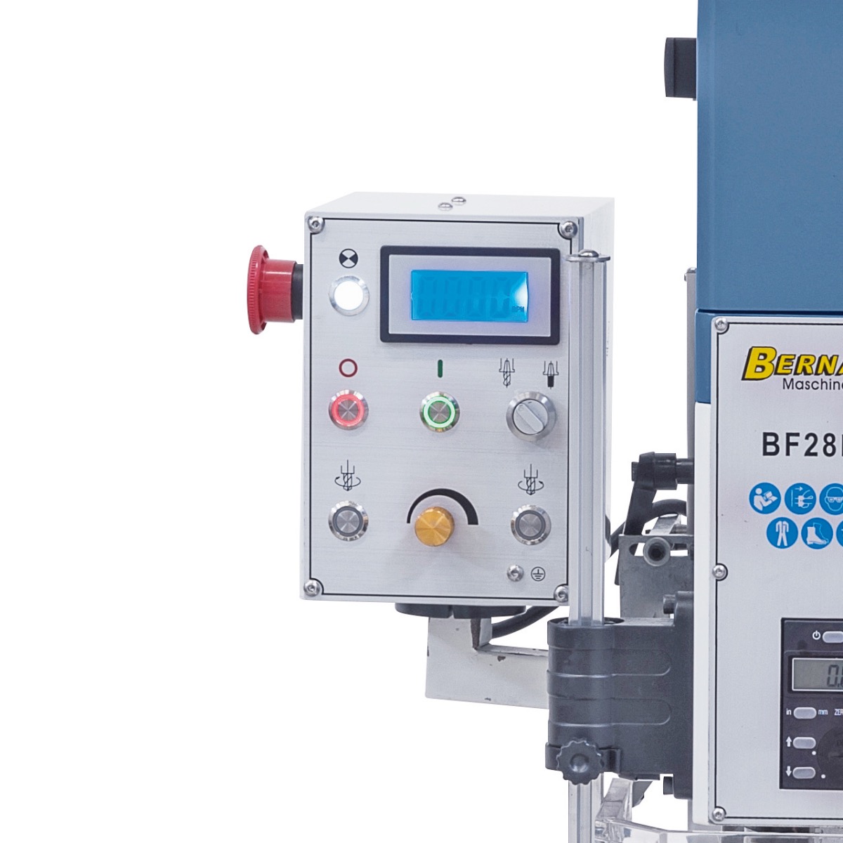 Bohr- und Fräsmaschine BF 28 BDC inkl. 3-Achs-Digitalanzeige ES-12 V