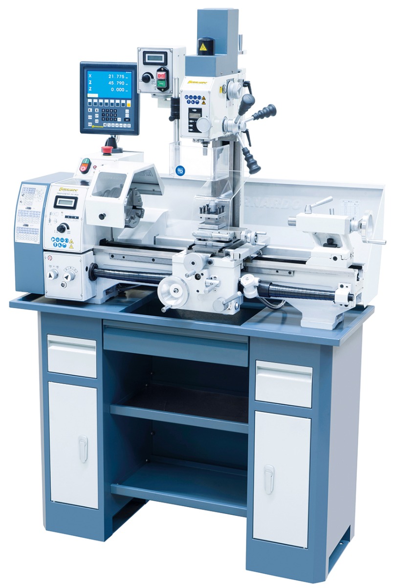 Bearbeitungszentrum Proficenter 550 WQV / 230 V inkl. 2-Achs-Digitalanzeige ES-12 V