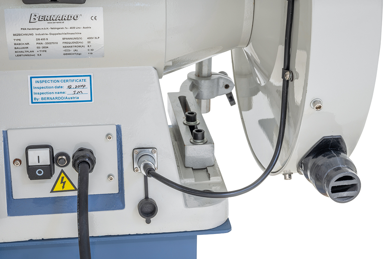 Industrie-Doppelschleifmaschine DS 400 S / 400 V