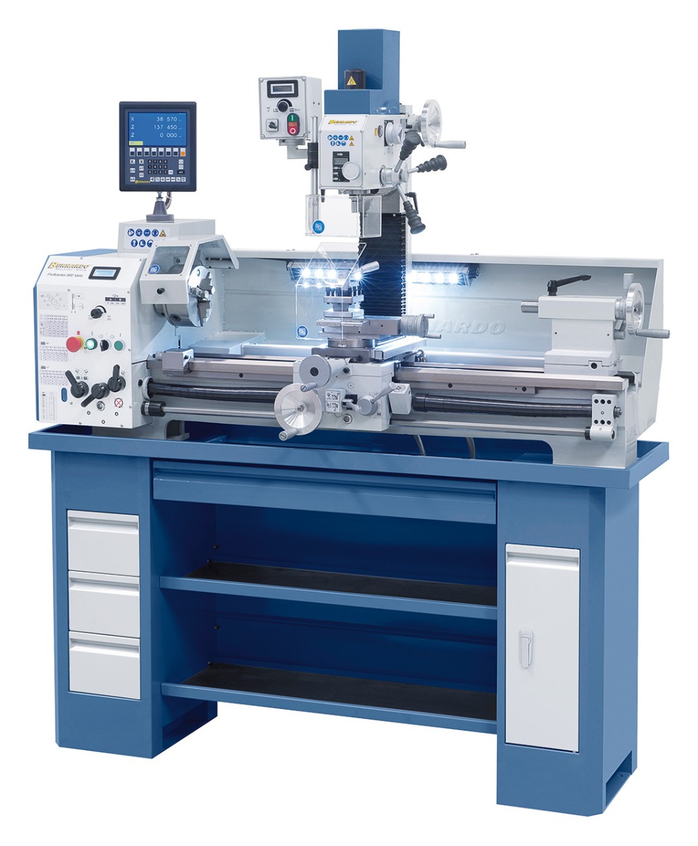 Bearbeitungszentrum Proficenter 900 Vario / 400 V inkl. 2-Achs-Digitalanzeige ES-12 V
