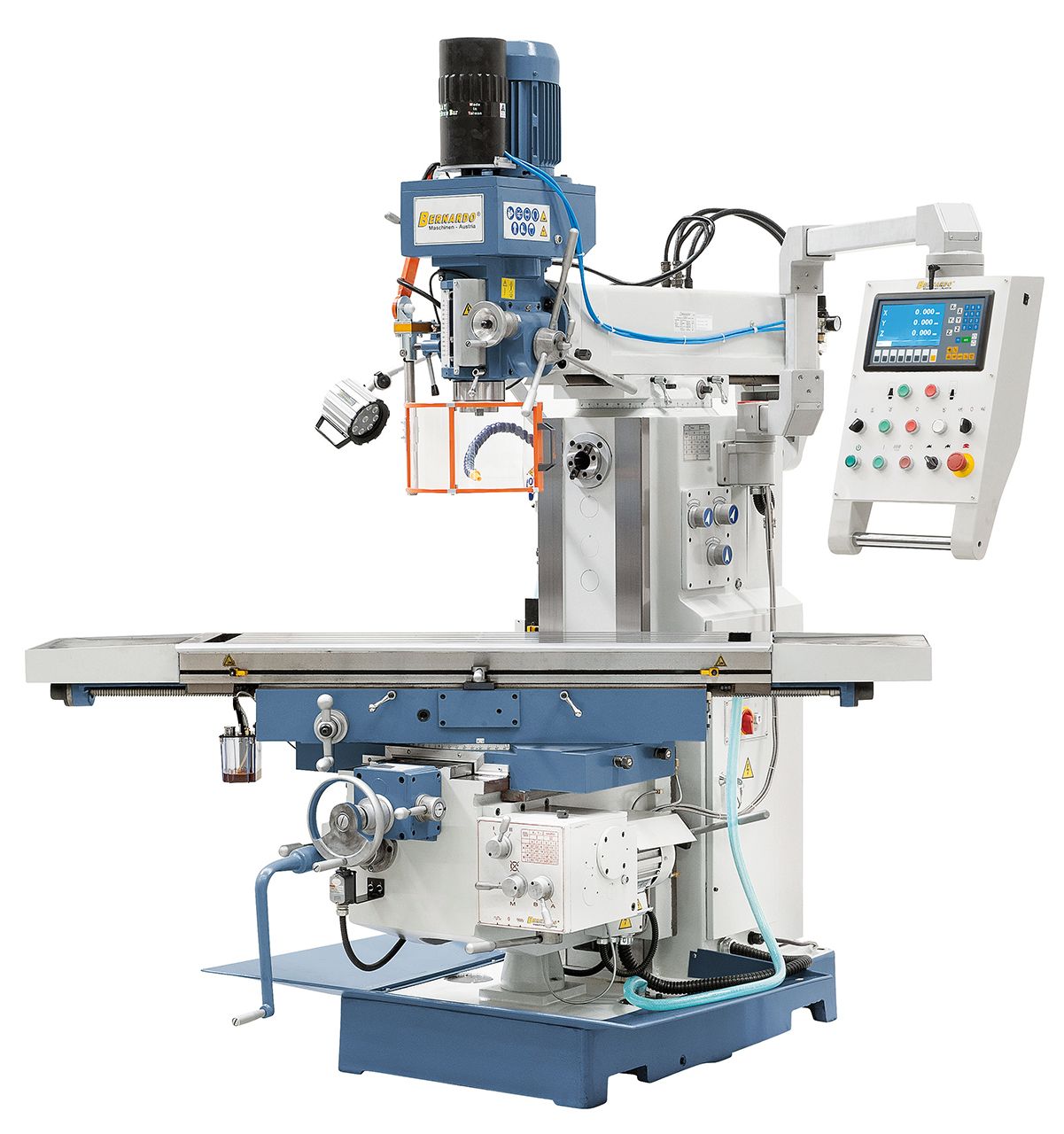 Universalfräsmaschine UWF 95 N inkl. 3-Achs-DRO und pneumat.WK-Klemmung *
