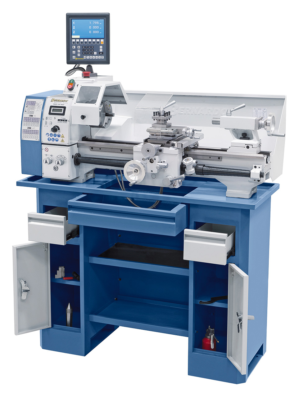 Profi 550 WQV / 230 V inkl. 2-Achs Digitalanzeige ES-12 V