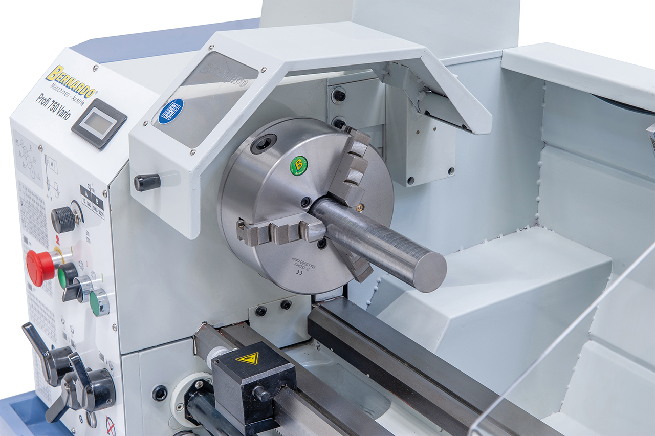 Leit- und Zugspindeldrehmaschine Profi 750 Vario / 230 V