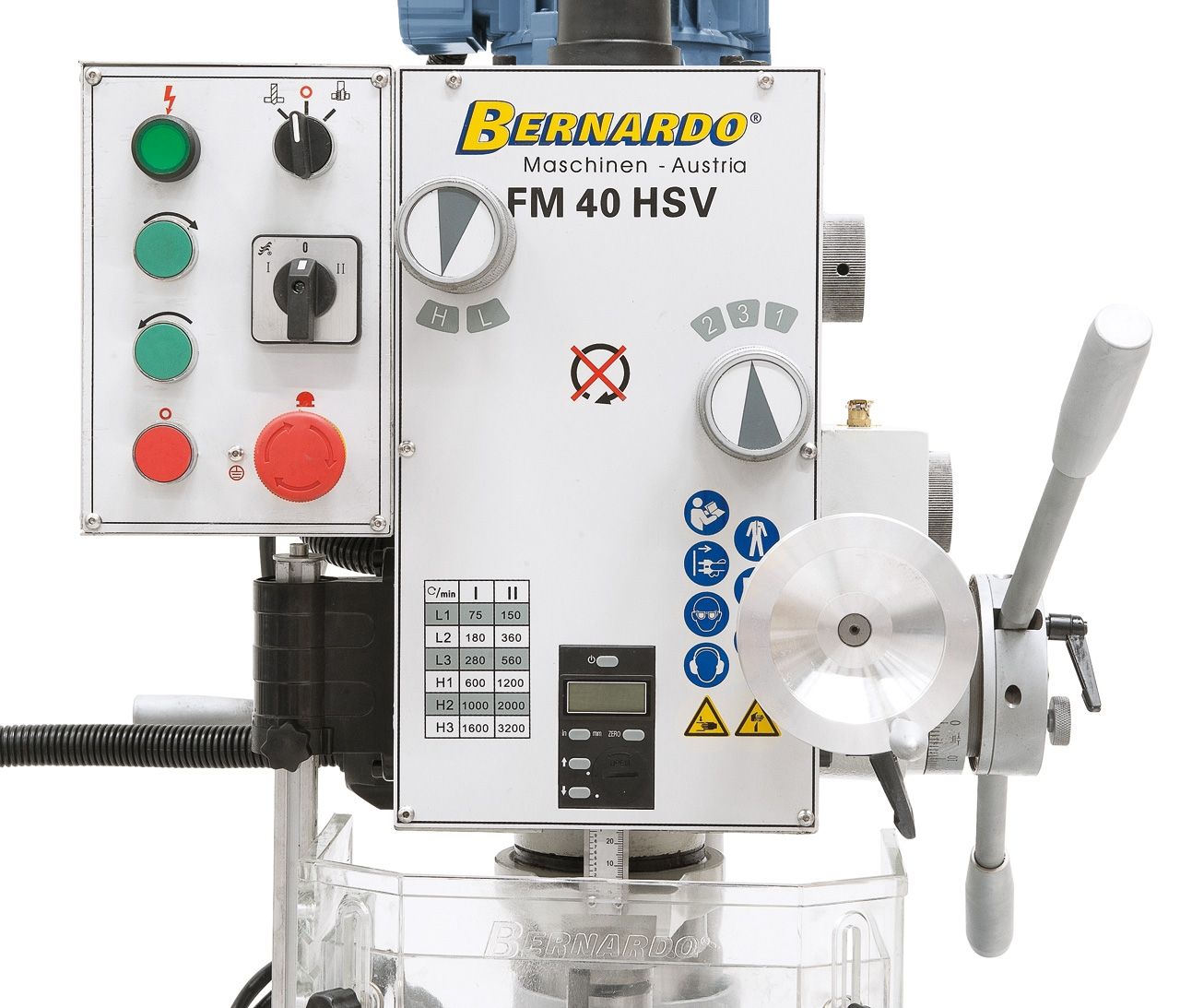 Bohr- und Fräsmaschine FM 40 HSV