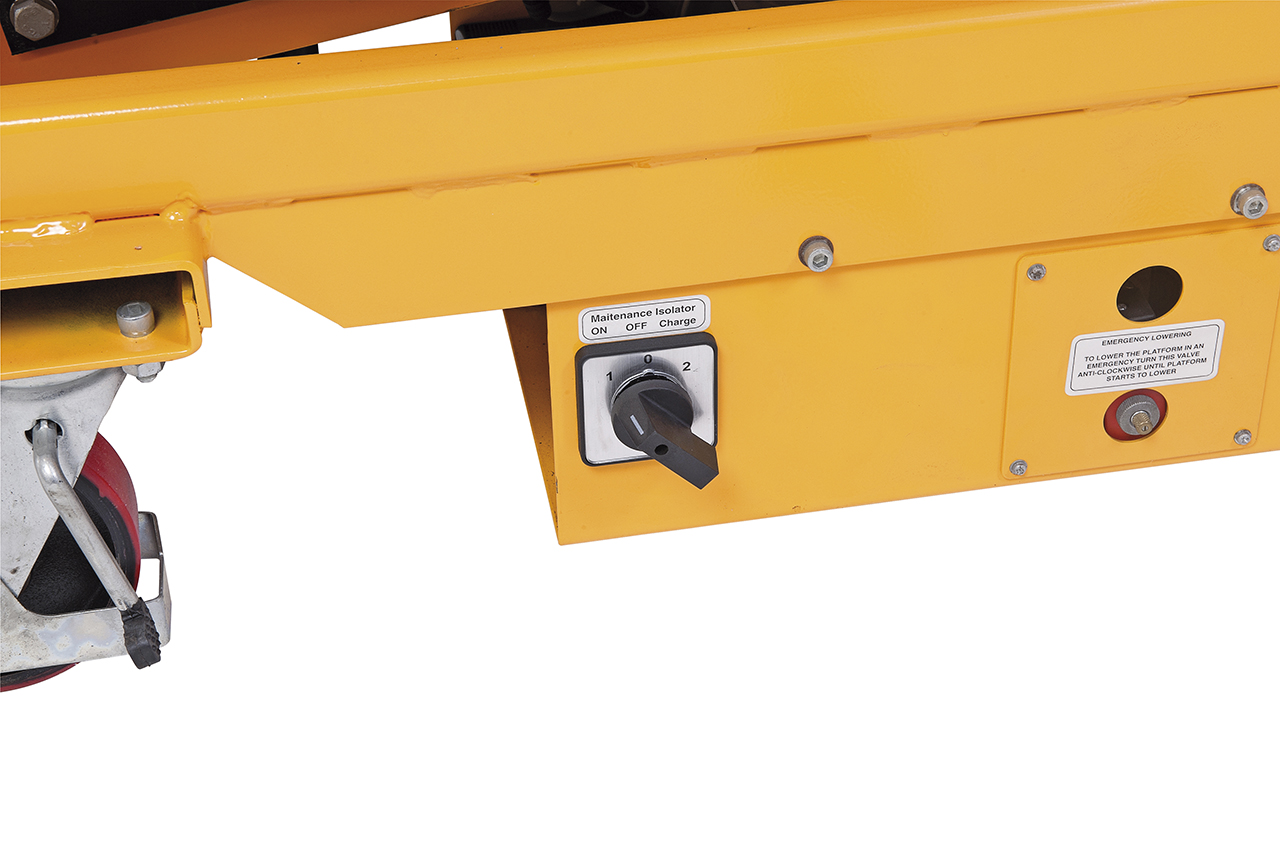 Semielektrischer Scherenhubtisch ES 300