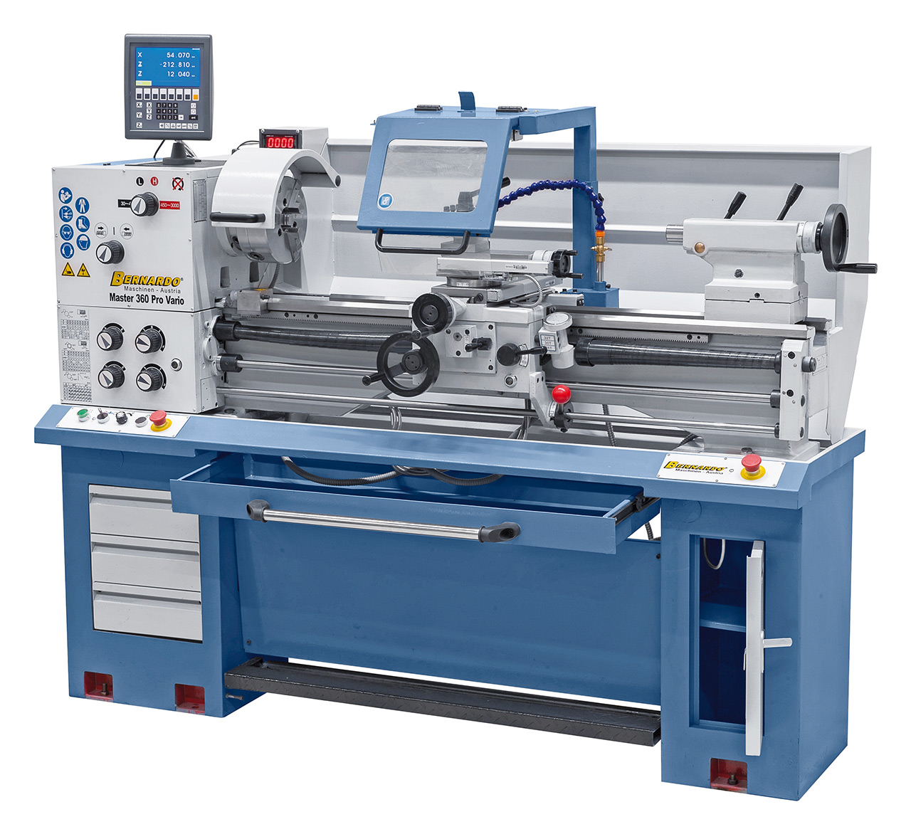 Universaldrehmaschine Master 360 Pro Vario inkl. 3-Achs-Digitalanzeige ES-12 V