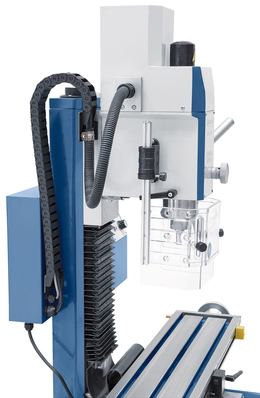Bohr- und Fräsmaschine KF 28 Top mit Vorschub