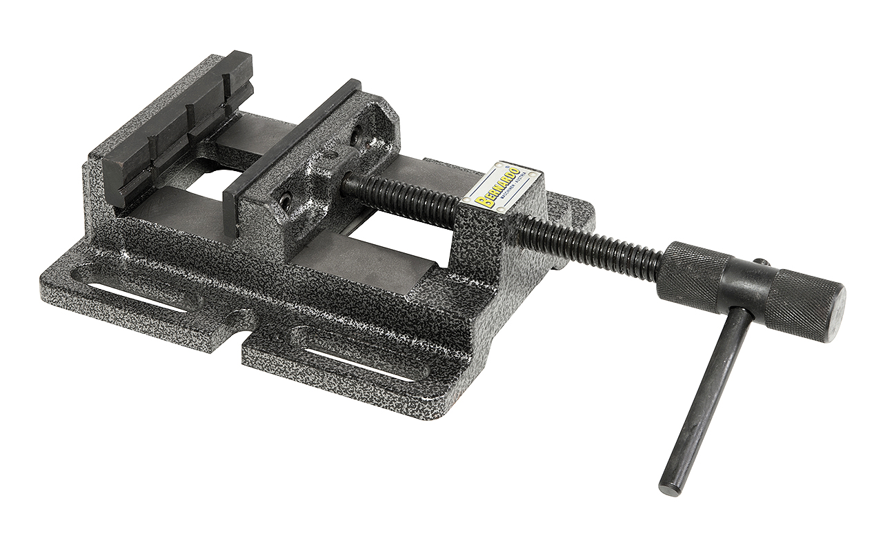 Bohrmaschinenschraubstock BM 100 mit Prismenbacken