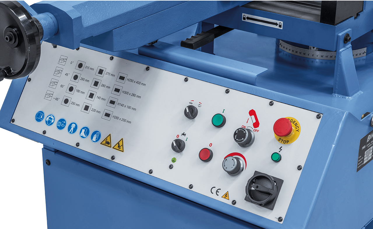 Doppelgehrungsbandsäge MBS 400 DG / 400 V