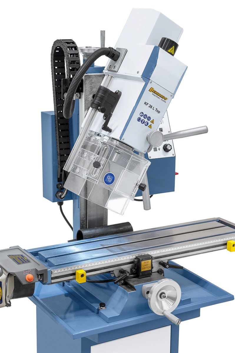 Bohr- und Fräsmaschine KF 26 L Top mit Vorschub