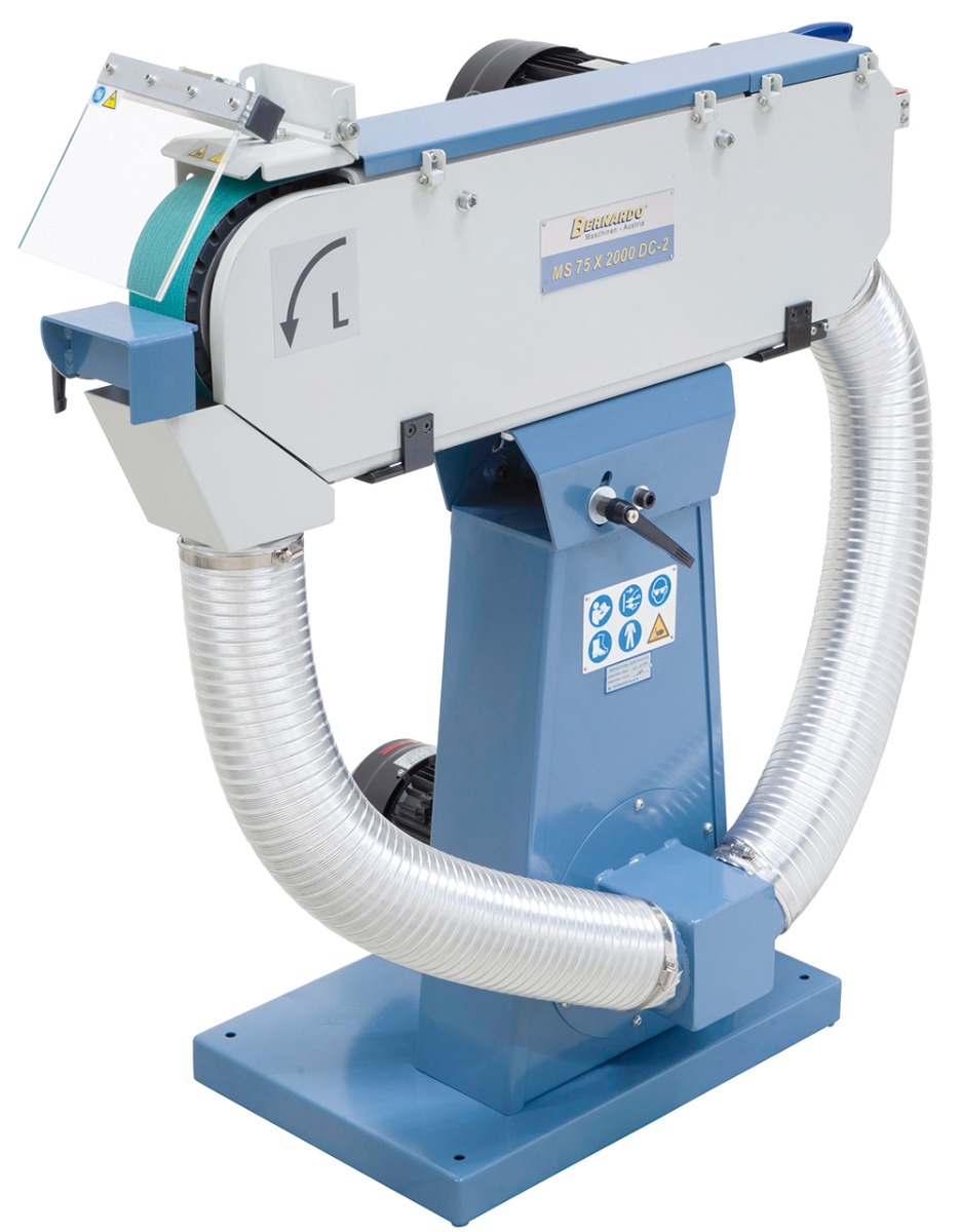 Bandschleifmaschine mit Absaugung MS 75 x 2000 DC-2 / 400 V