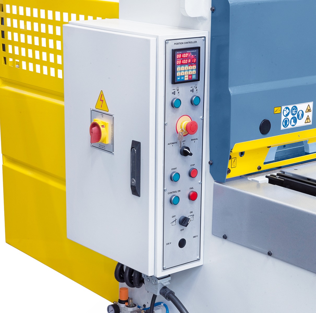 Motorische Tafelschere MTA 3060 x 3 mm NCC mit pneumat. Blechhochhaltevorrichtung *