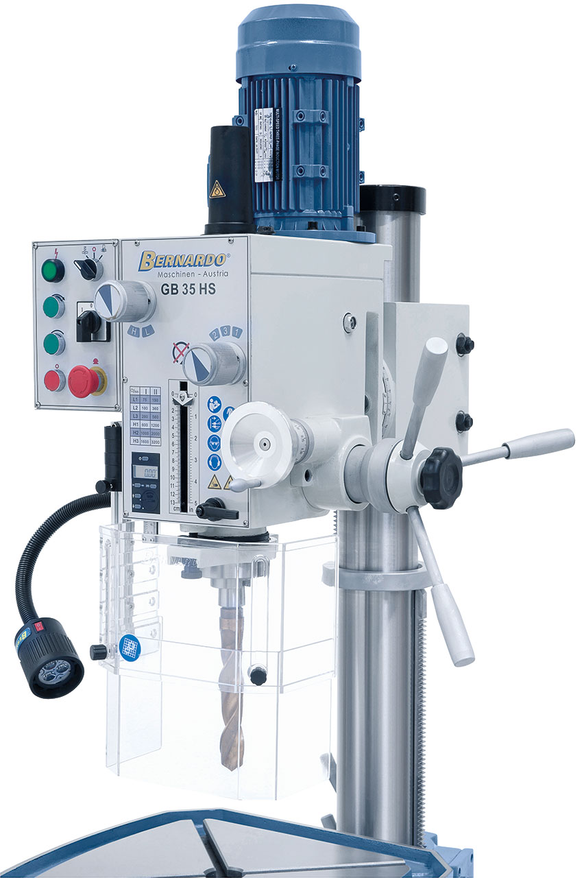 Getriebe-Säulenbohrmaschine GB 35 HS