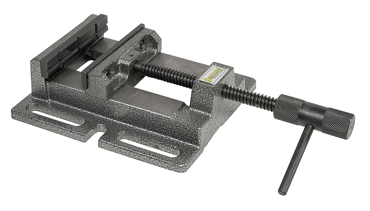Bohrmaschinenschraubstock BM 125 mit Prismenbacken