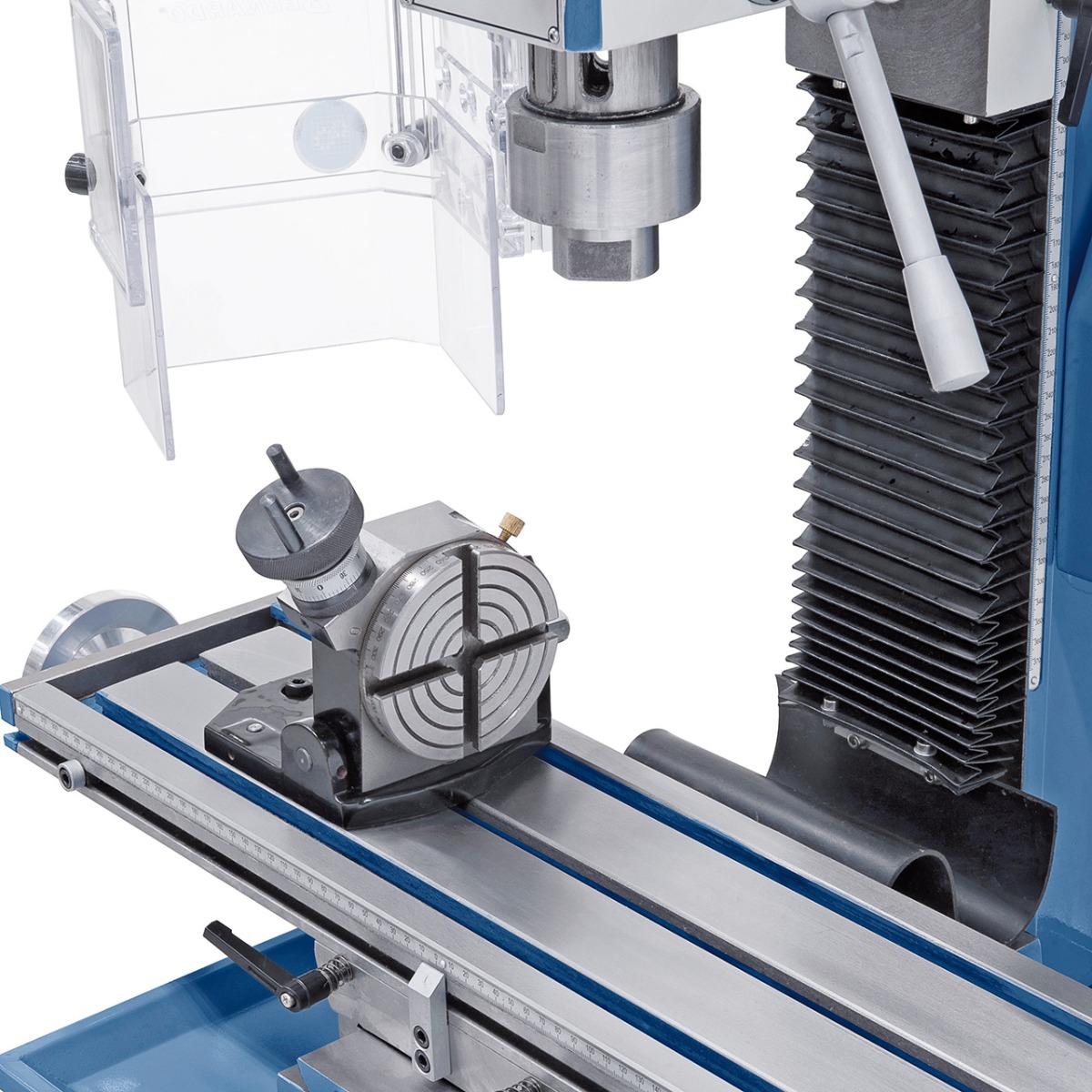Bohr- und Fräsmaschine KF 28 Top mit Vorschub