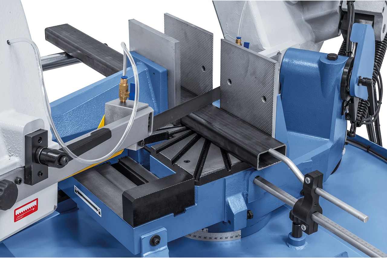 Halbautomatische Doppelgehrungsbandsäge MBS 600 DGA-V / 400 V