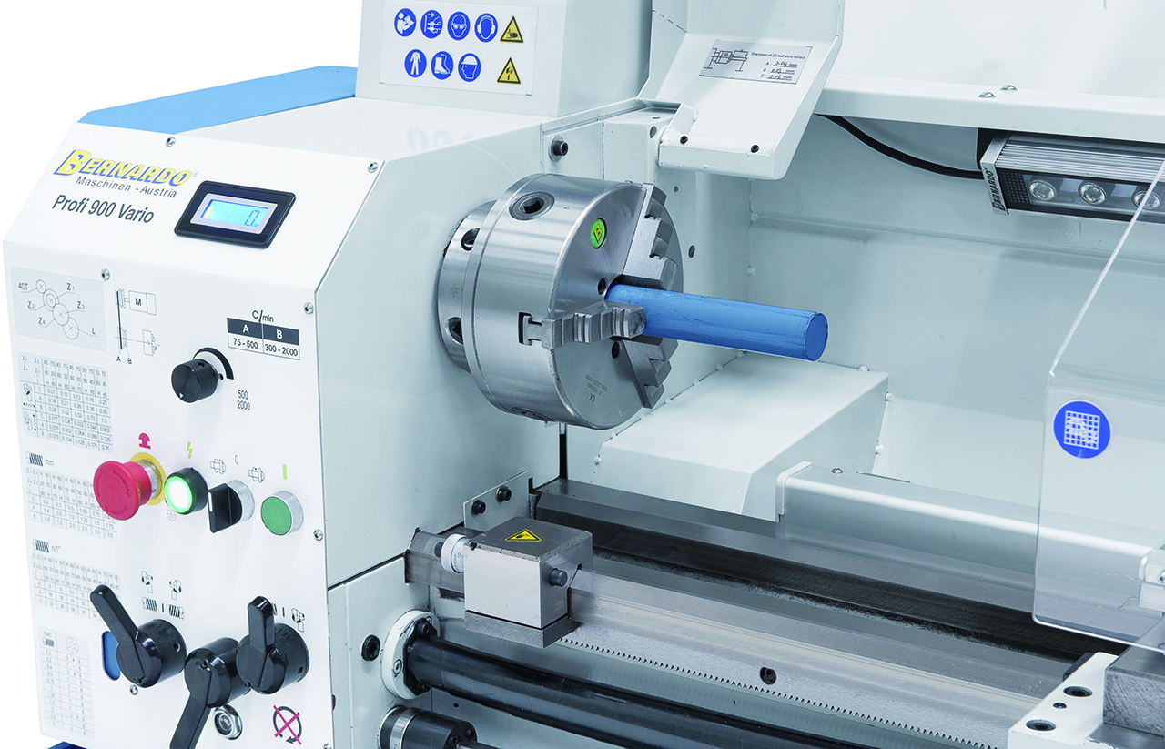 Leit- und Zugspindeldrehmaschine Profi 900 Vario / 400 V