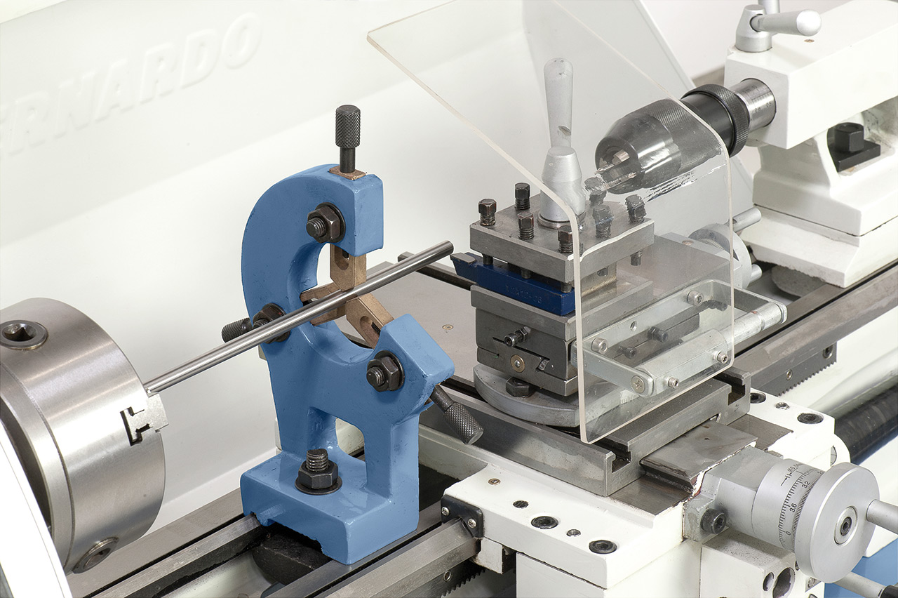 Leitspindel-Drehmaschine Profi 550 WQV / 230 V inkl. 2-Achs Digitalanzeige ES-12 V