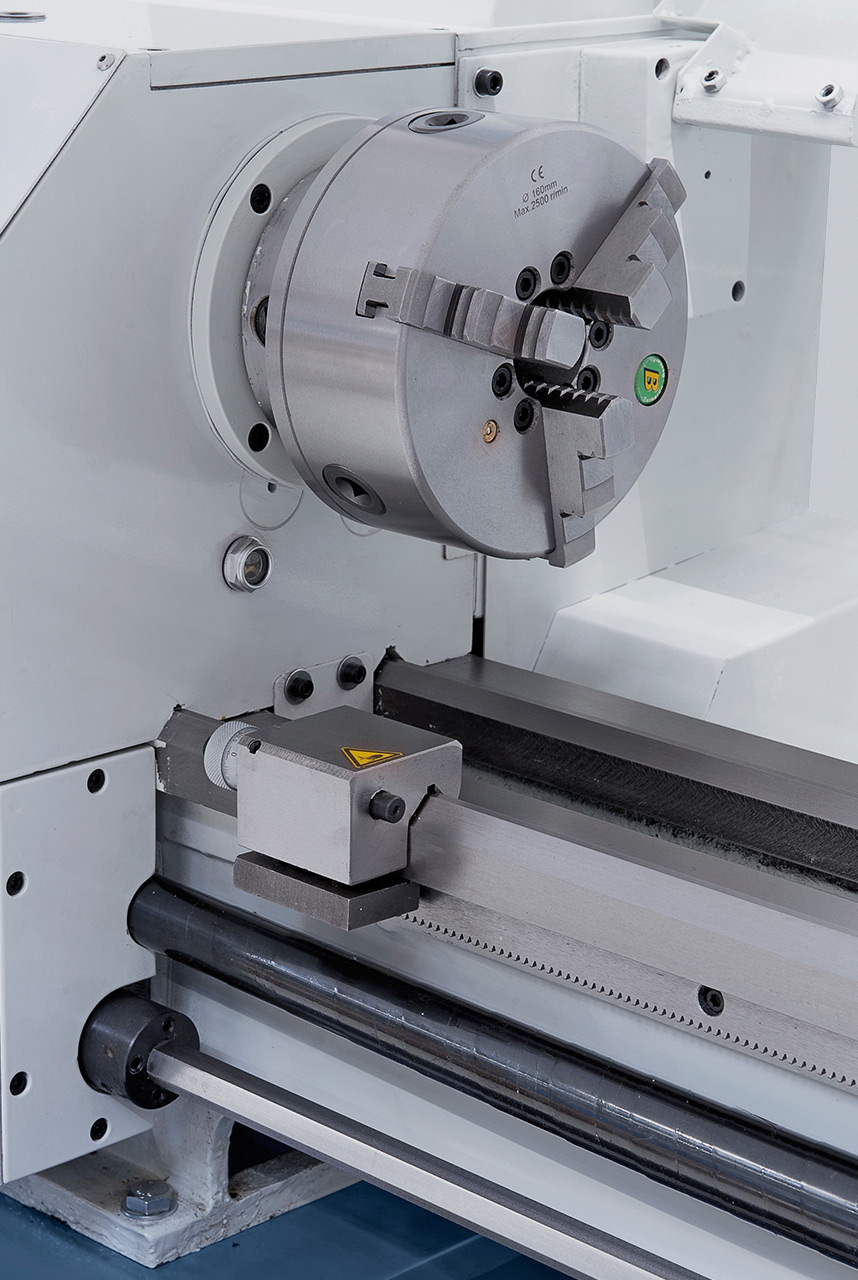 Leit- und Zugspindeldrehmaschine Profi 880 G Vario / 230 V inkl. 2-Achs-Digitalanzeige ES-12 V