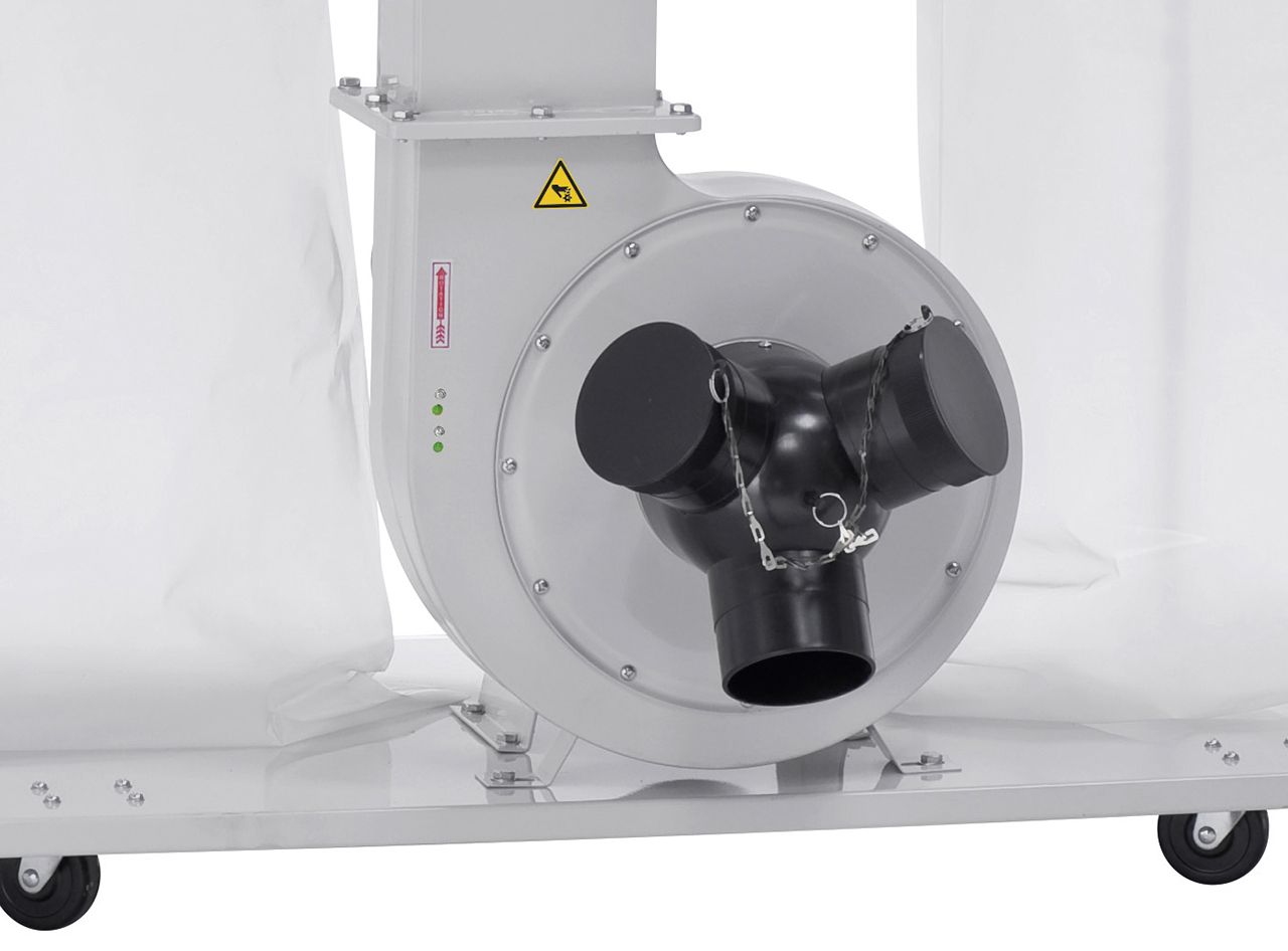 Absauganlage mit Feinstaubfilterpatrone DC 550 CF / 400 V